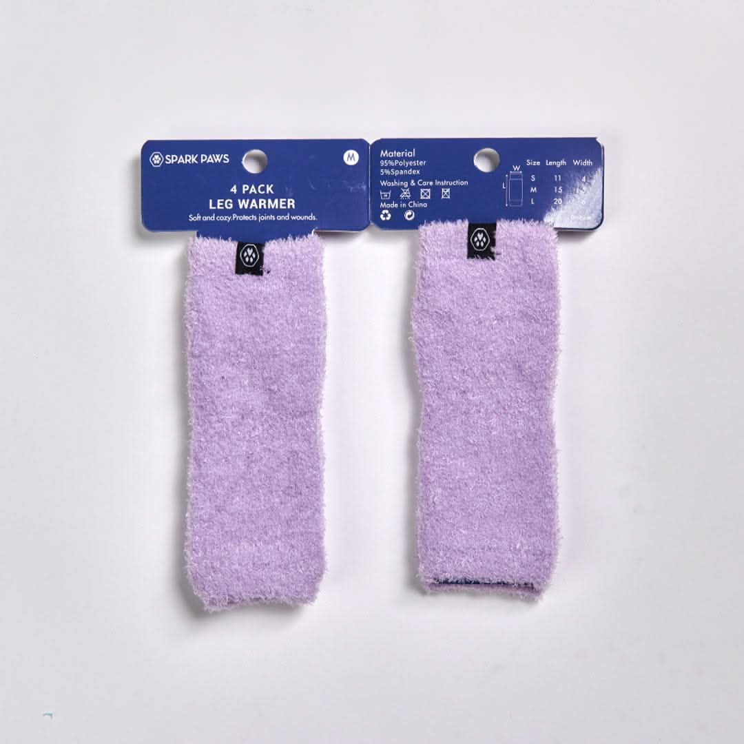 Leg Warmer and Earmuff Protector Set - Purple - Image 4