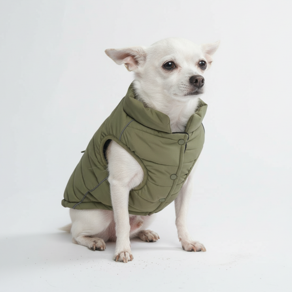 WarmShield Water-Resistant Jacket - Olive - Image 3