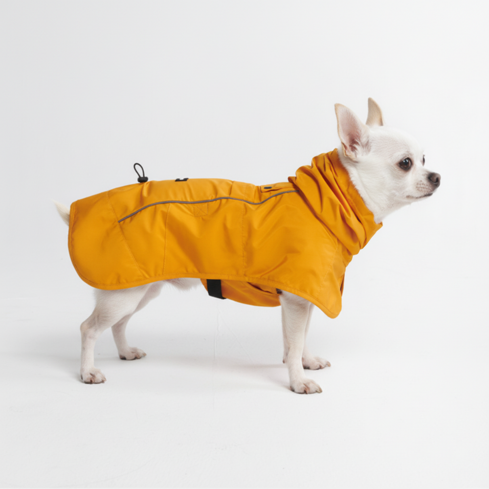 Breatheshield™ Dog Raincoat - Mustard Yellow - Image 3