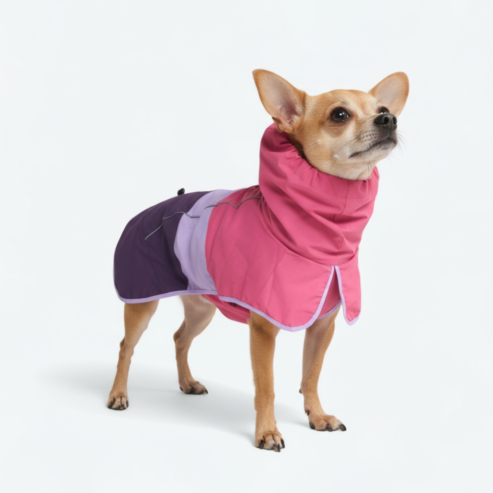 Breatheshield™ Dog Raincoat - Pink Lilac Purple - Image 2