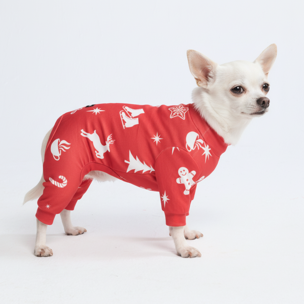 Dog Christmas Pajama - Red Cheer - Image 2