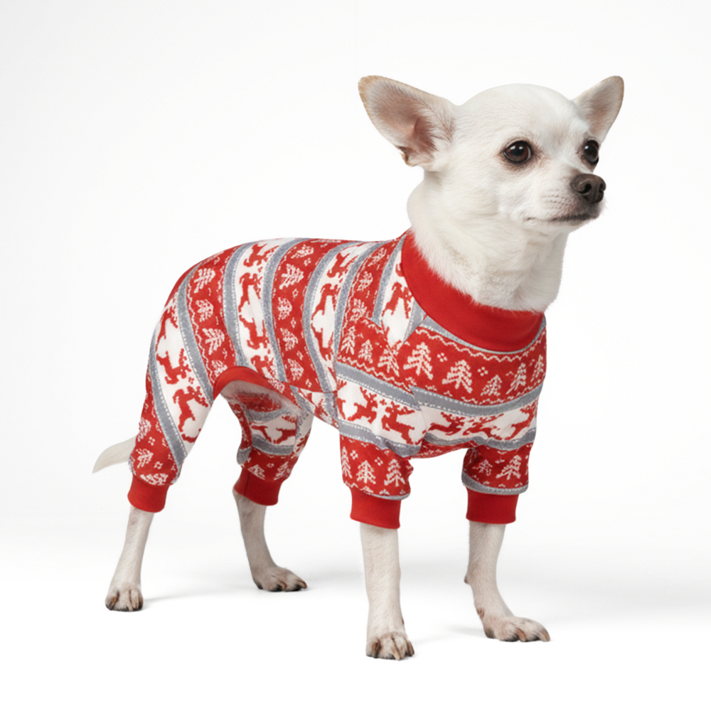 Dog Christmas Pajama - Winter Wonderland - Image 2