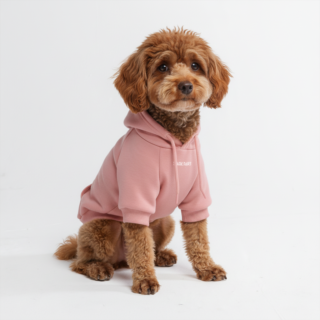Essential Dog Hoodie - Dusty Pink - Image 2