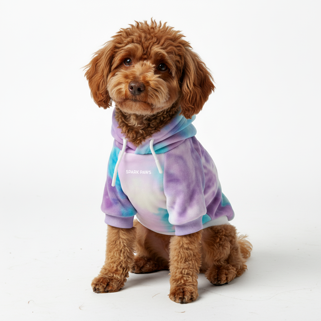 Velvet Dog Hoodie - 90s Retro - Image 2