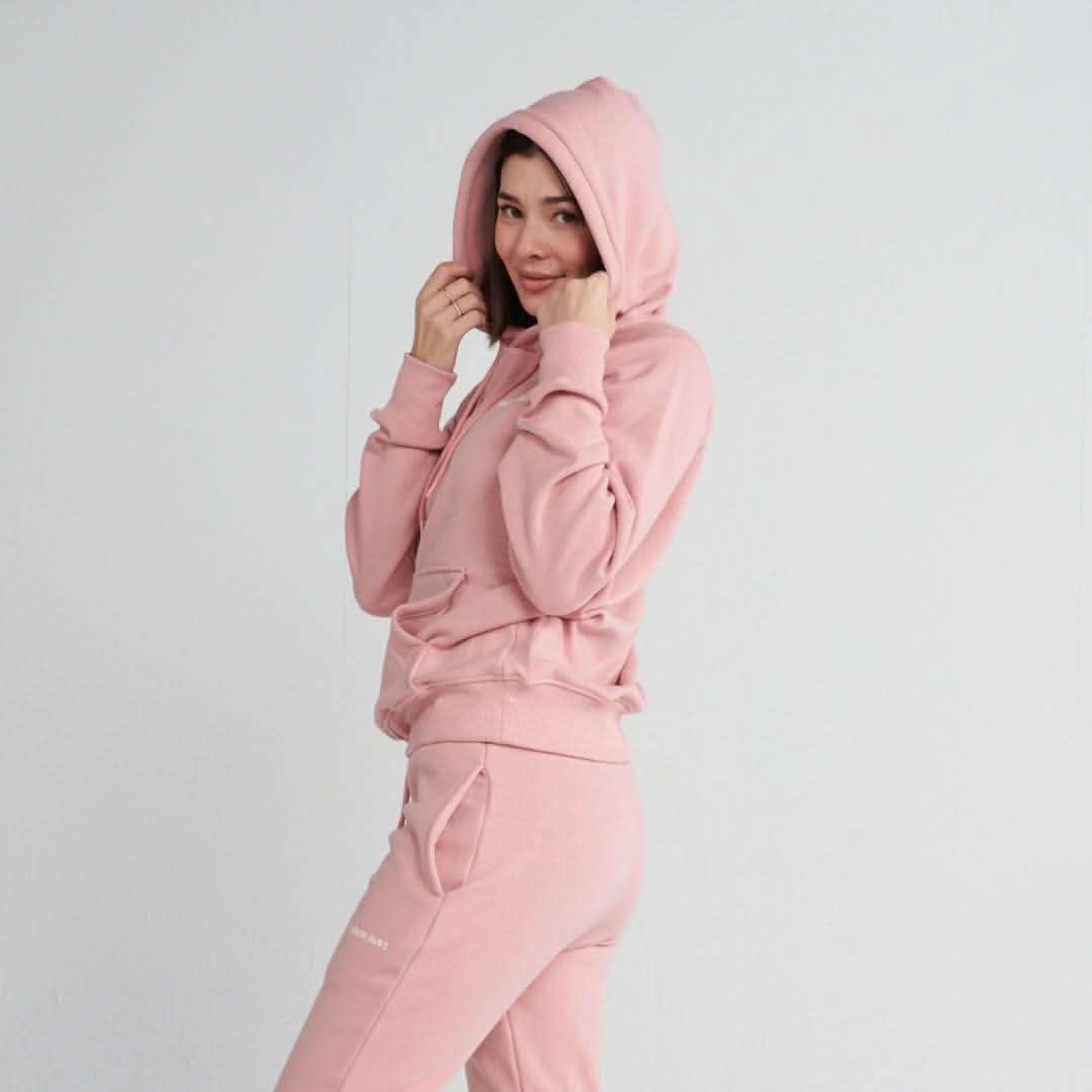Essential Human Hoodie - Dusty Pink - Image 2