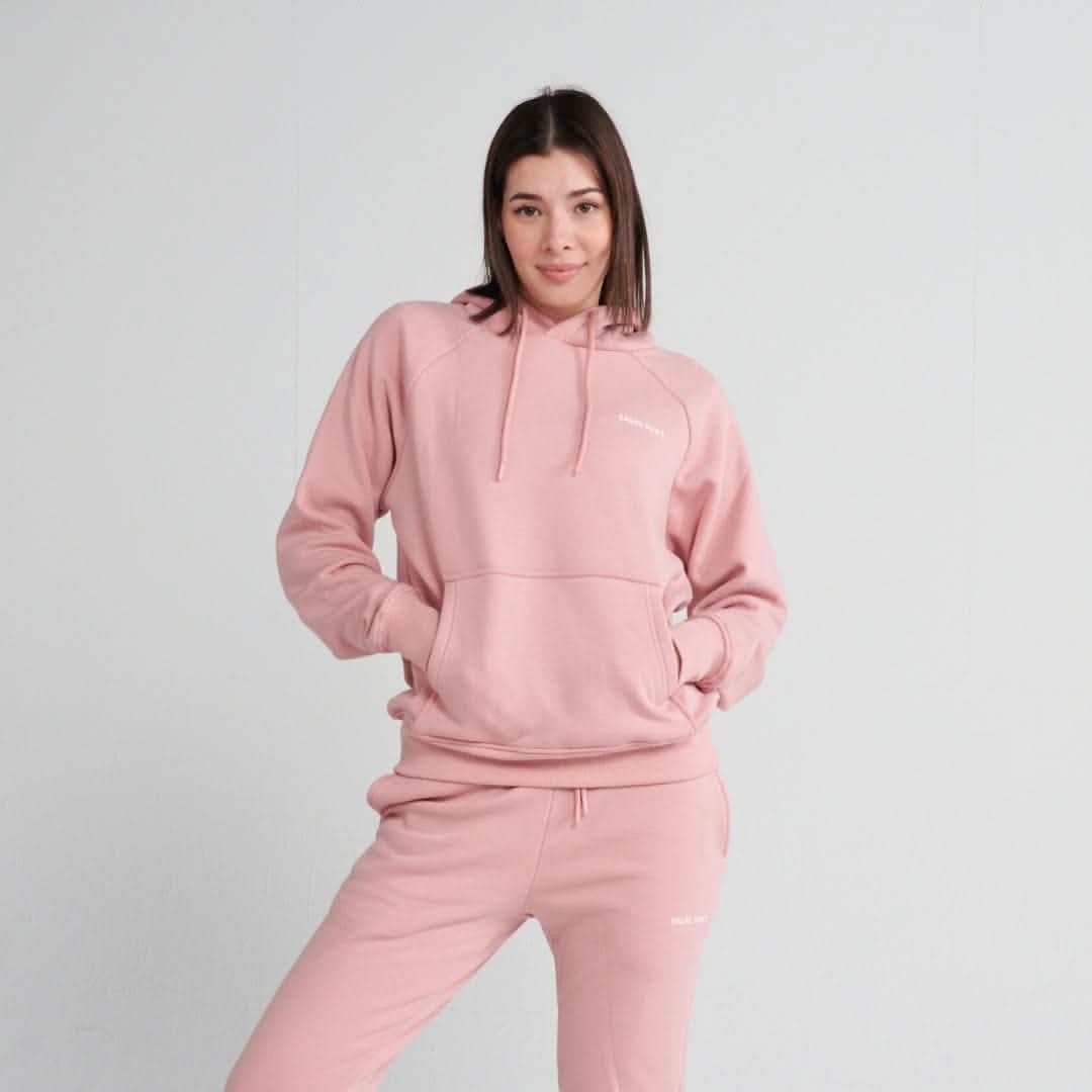 Essential Human Hoodie - Dusty Pink - Image 3