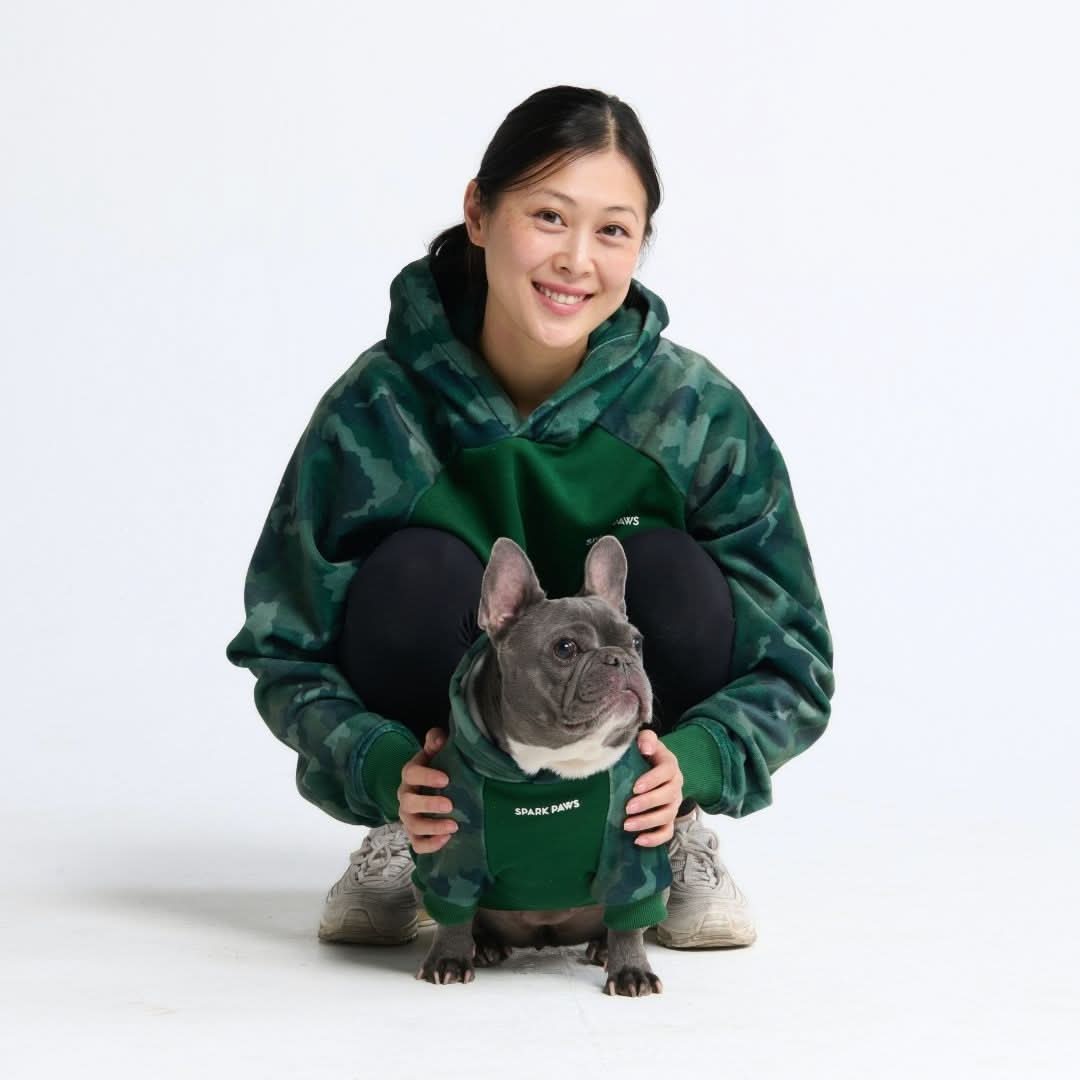 Forest Camo Human Hoodie - Image 2