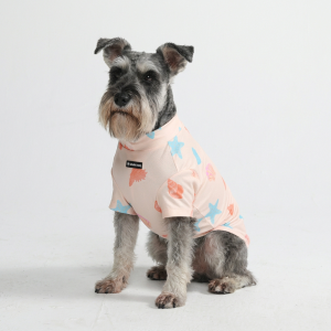 Sunblock Dog T-Shirt - Seashell