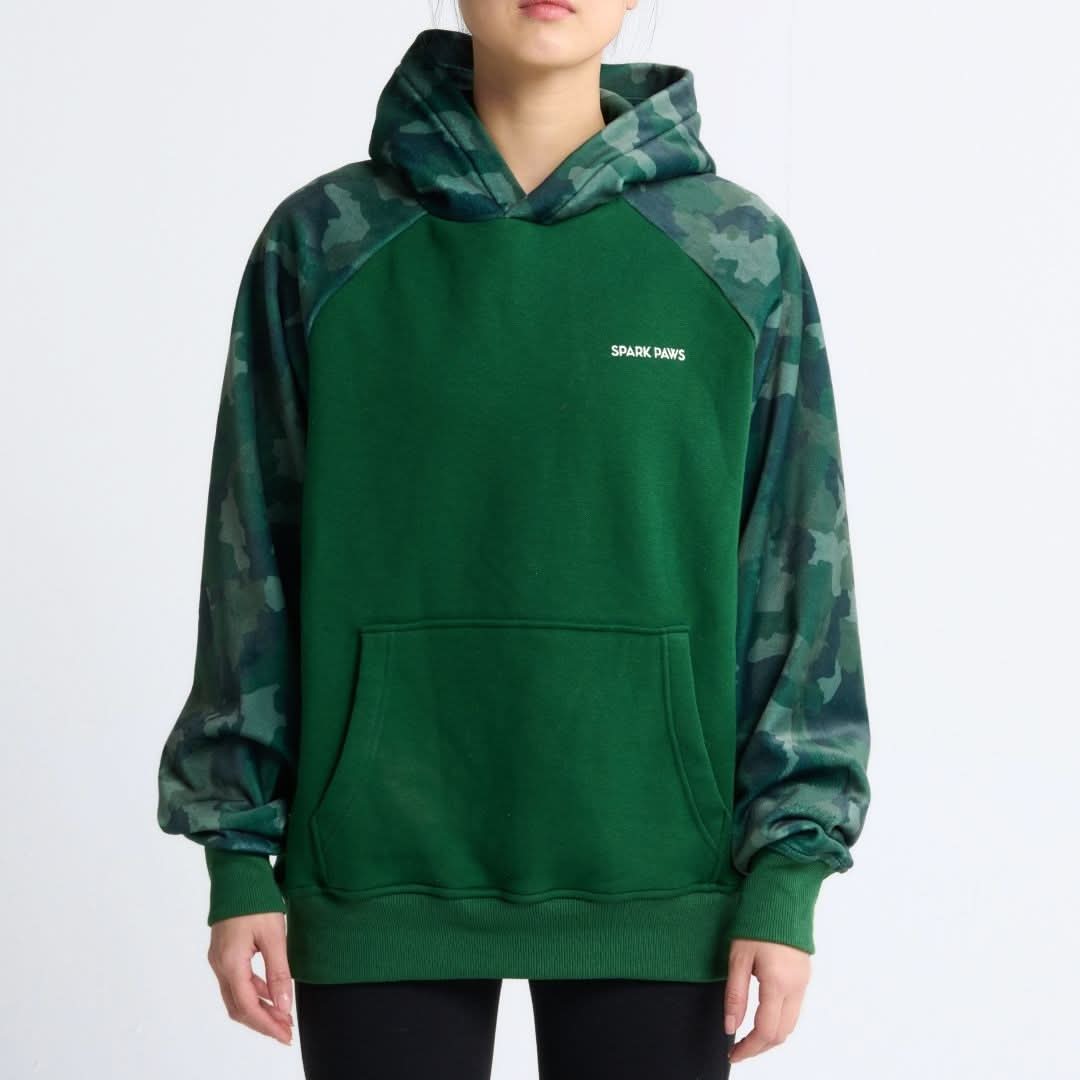 Forest Camo Human Hoodie - Image 3