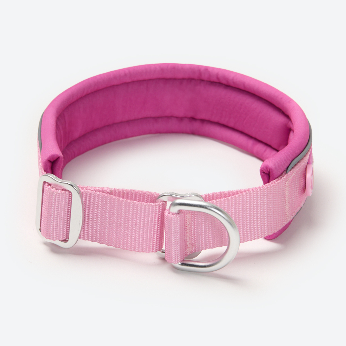 Cushioned Martingale Collar - Pink - Image 7