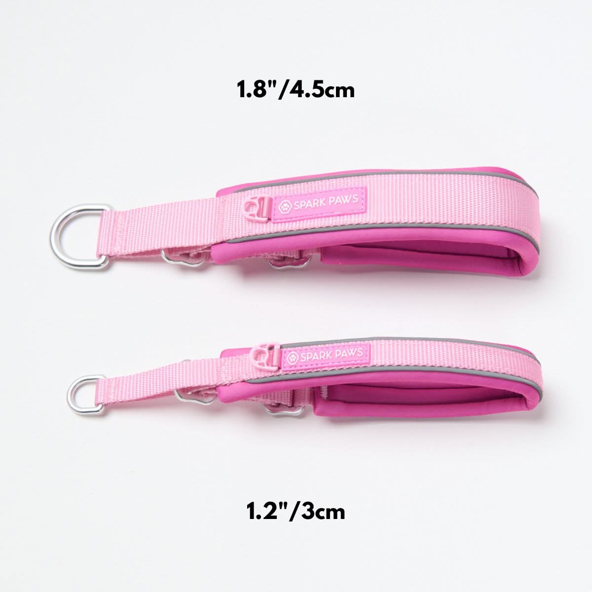 Cushioned Martingale Collar - Pink - Image 11
