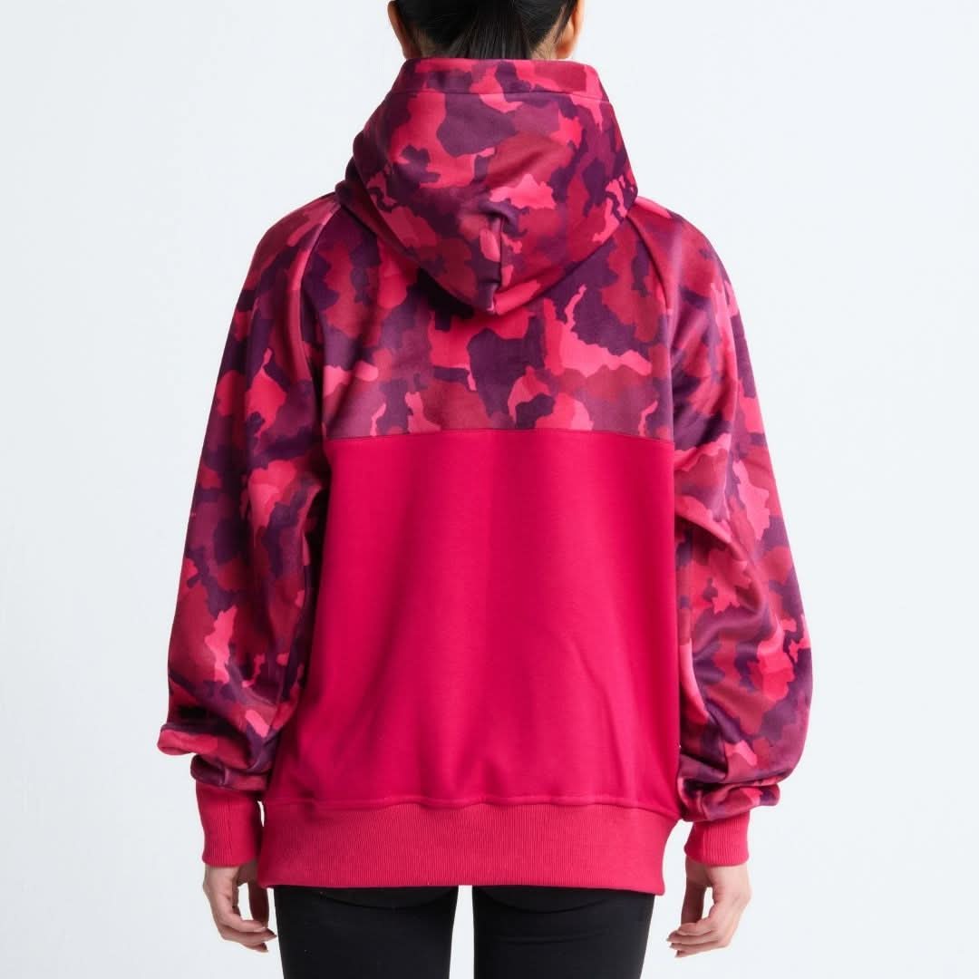 Fuchsia Camo Human Hoodie - Image 4