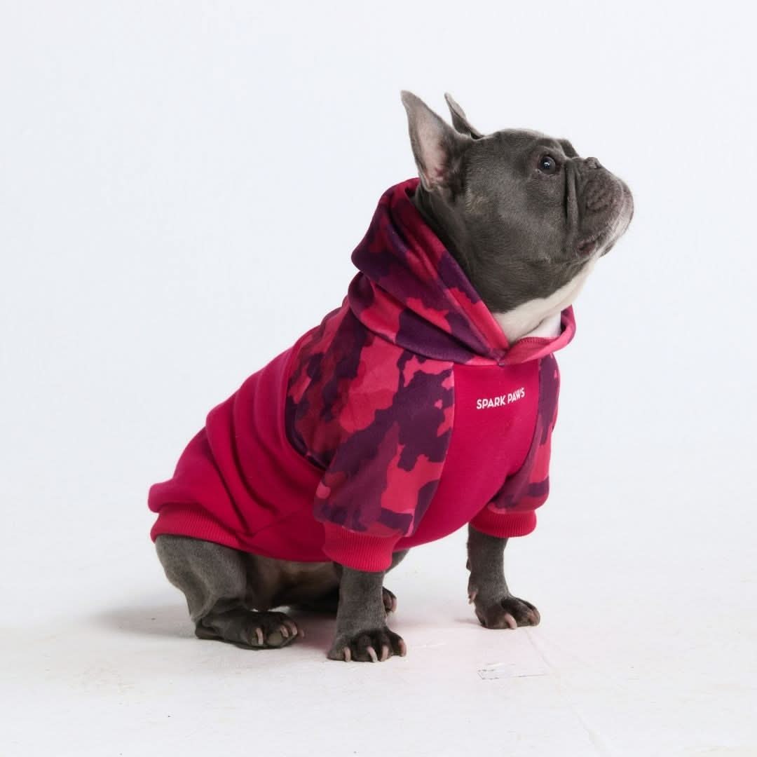 Fuchsia Camo Human Hoodie - Image 6