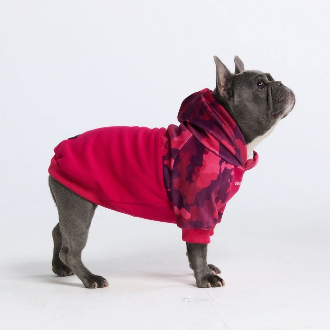Fuchsia Camo Human Hoodie - Image 7