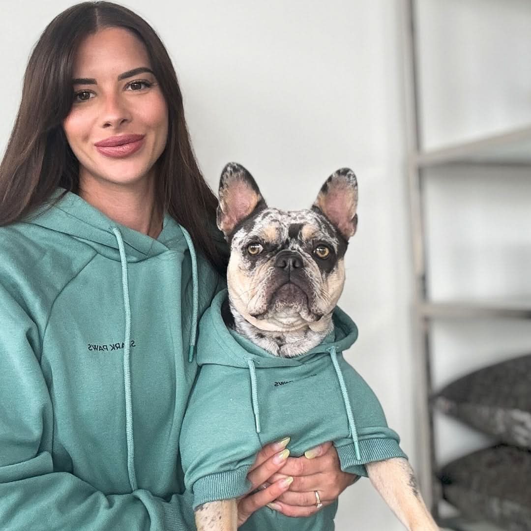 Essential Human Hoodie - Teal - Image 2