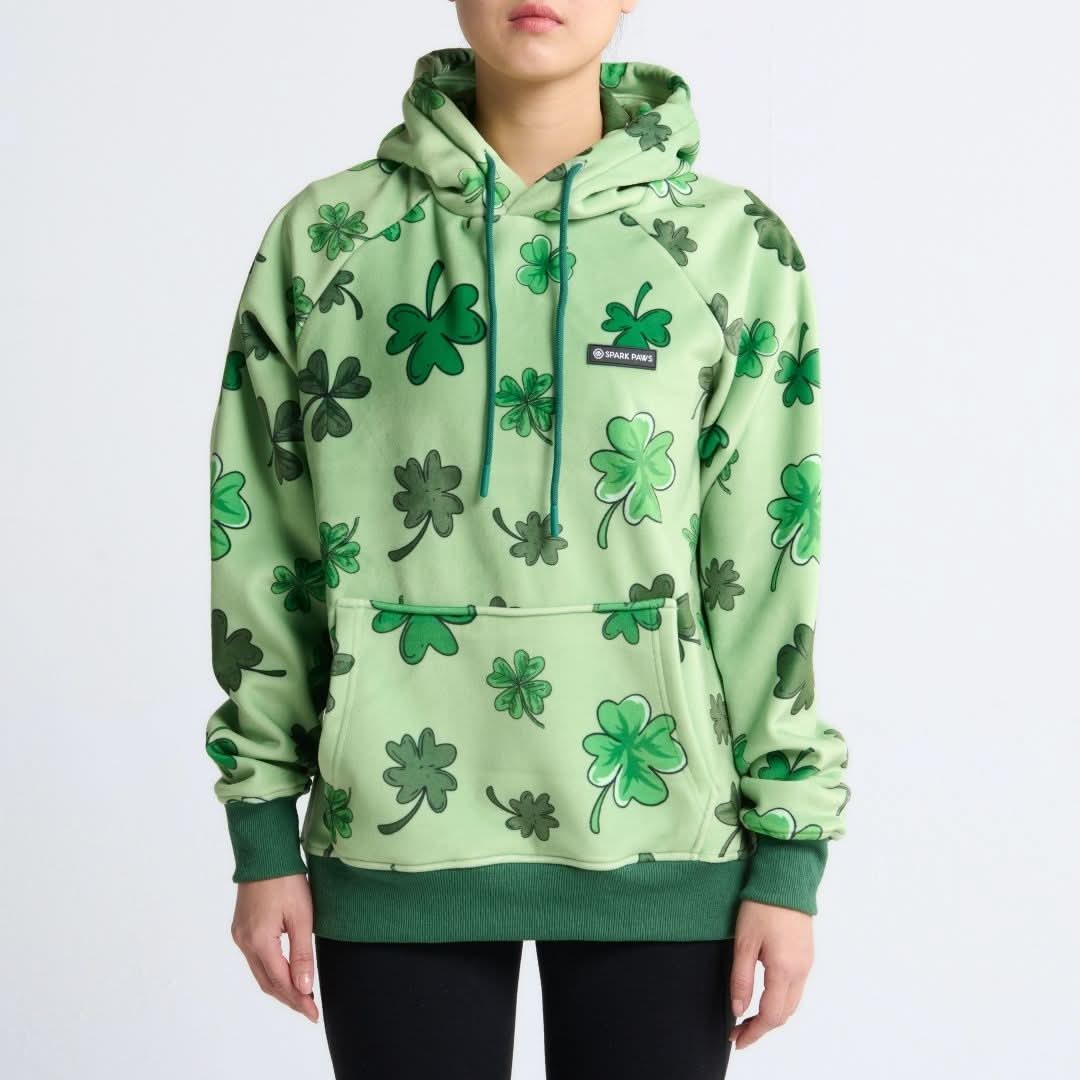 St. Paddy's Human Hoodie - Light Green (Limited Edition) - Image 2