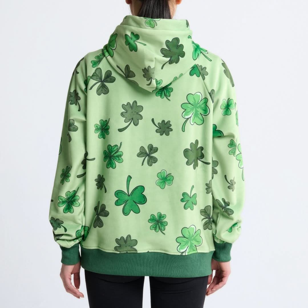 St. Paddy's Human Hoodie - Light Green (Limited Edition) - Image 3