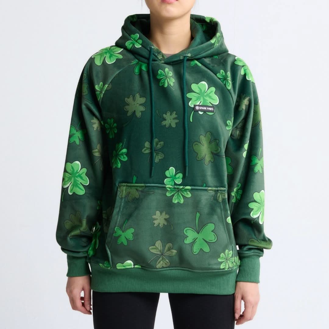 St. Paddy's Human Hoodie - Dark Green (Limited Edition) - Image 2