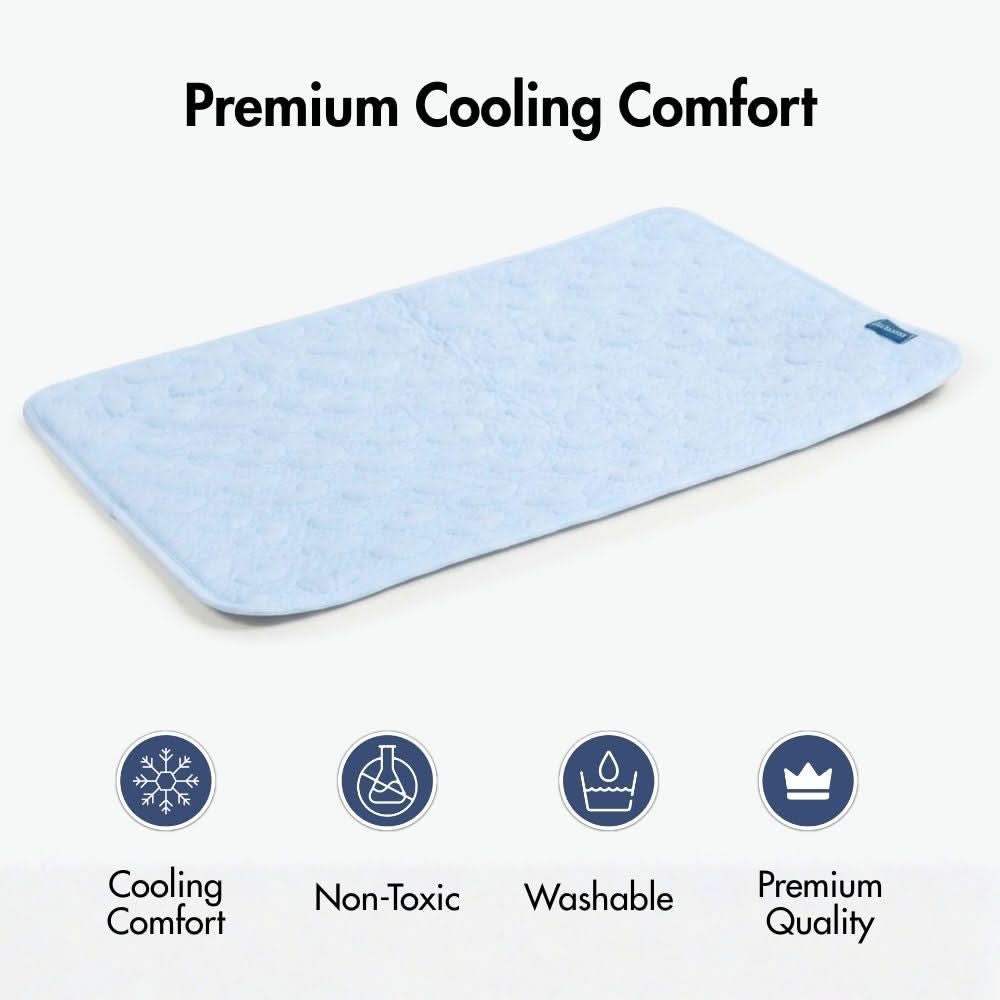 Frostcore™ Cooling Mat - Hearts Blue - Image 6