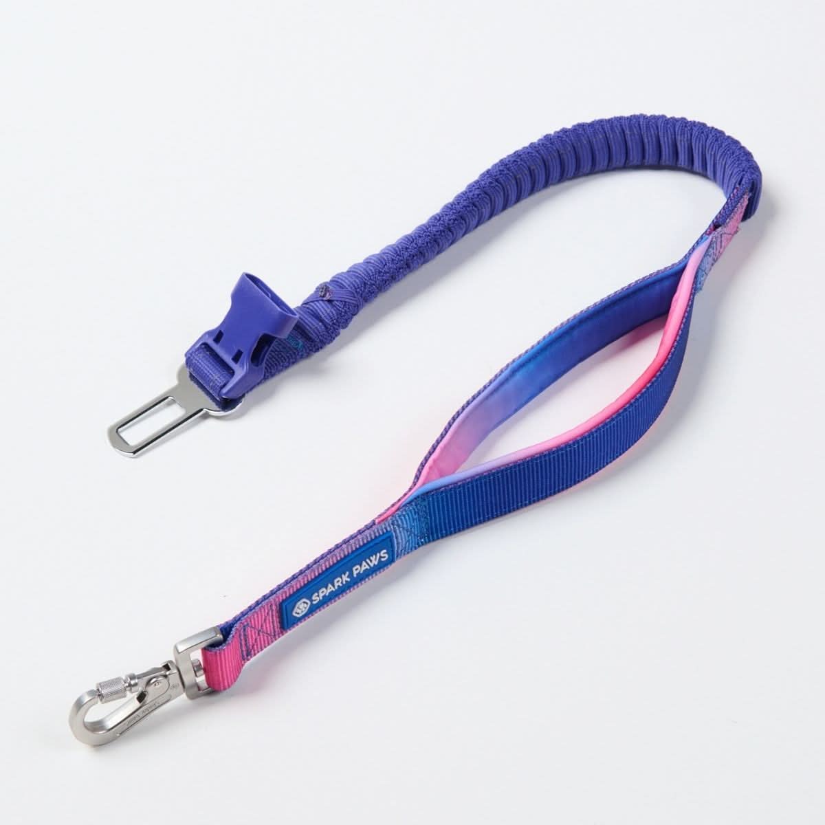 Multipurpose Seatbelt Handsfree Leash & Poop Bag Holder Set - Snow Cone - Image 3