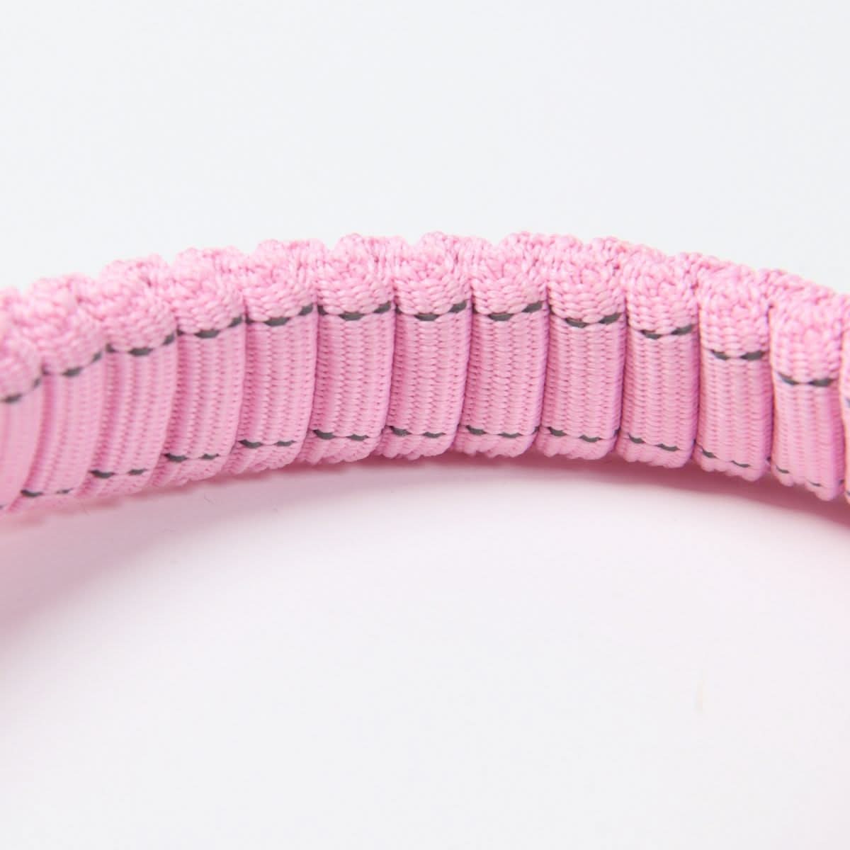 Multipurpose Seatbelt Handsfree Leash & Poop Bag Holder Set - Pink - Image 4