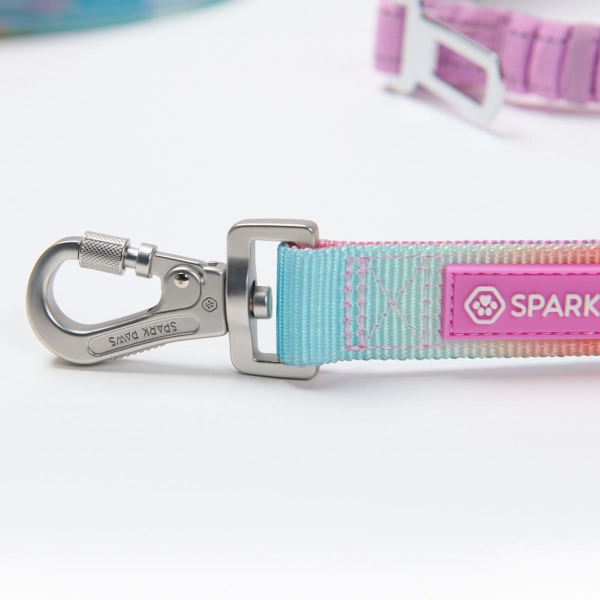 Multipurpose Seatbelt Handsfree Leash & Poop Bag Holder Set - Pastel Icing - Image 6