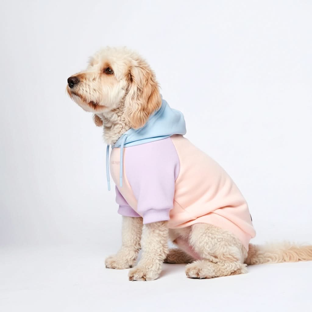 Cotton Candy Dog Hoodie - Image 3