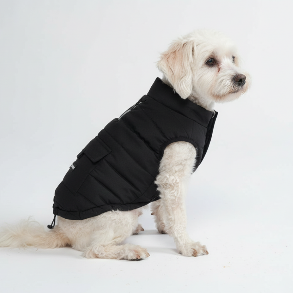 WarmShield Water-Resistant Jacket - Black - Image 4