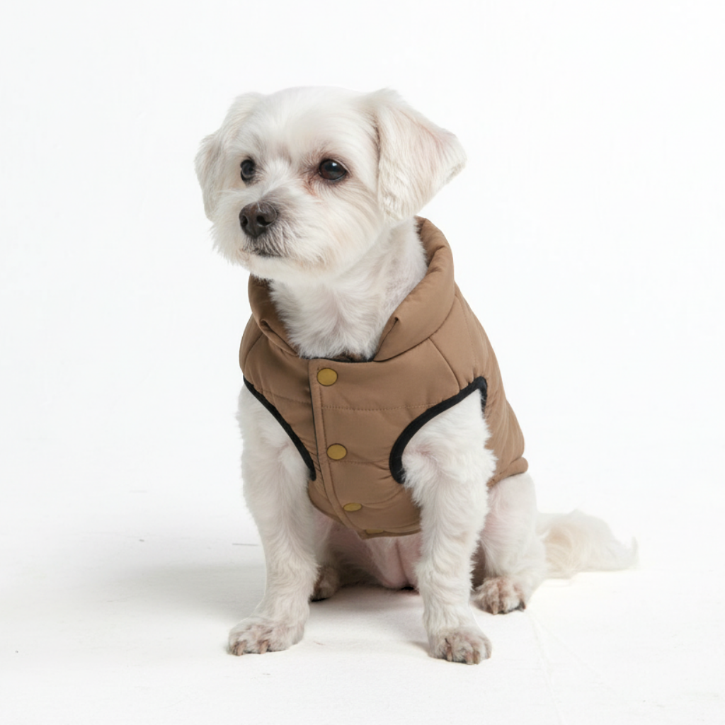 WarmShield Water-Resistant Jacket - Tan - Image 4