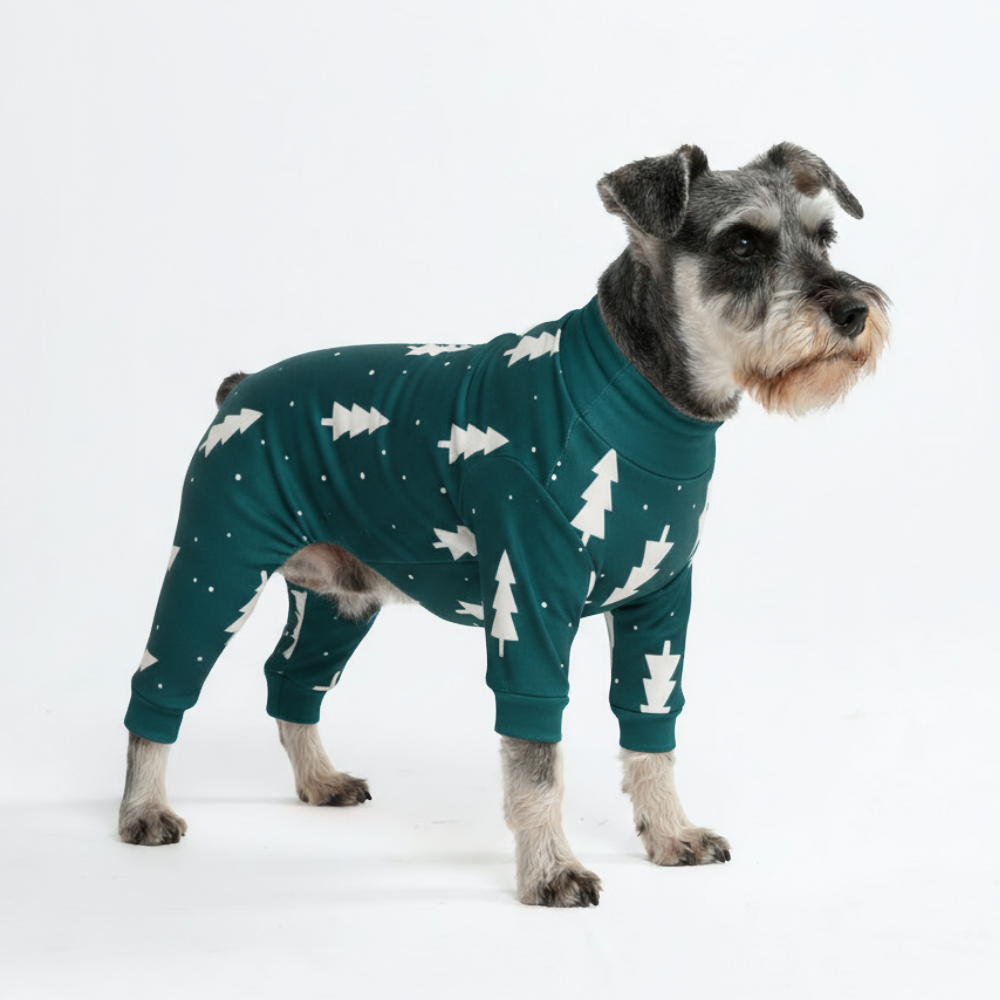 Dog Christmas Pajama - Frosty Pines - Image 3