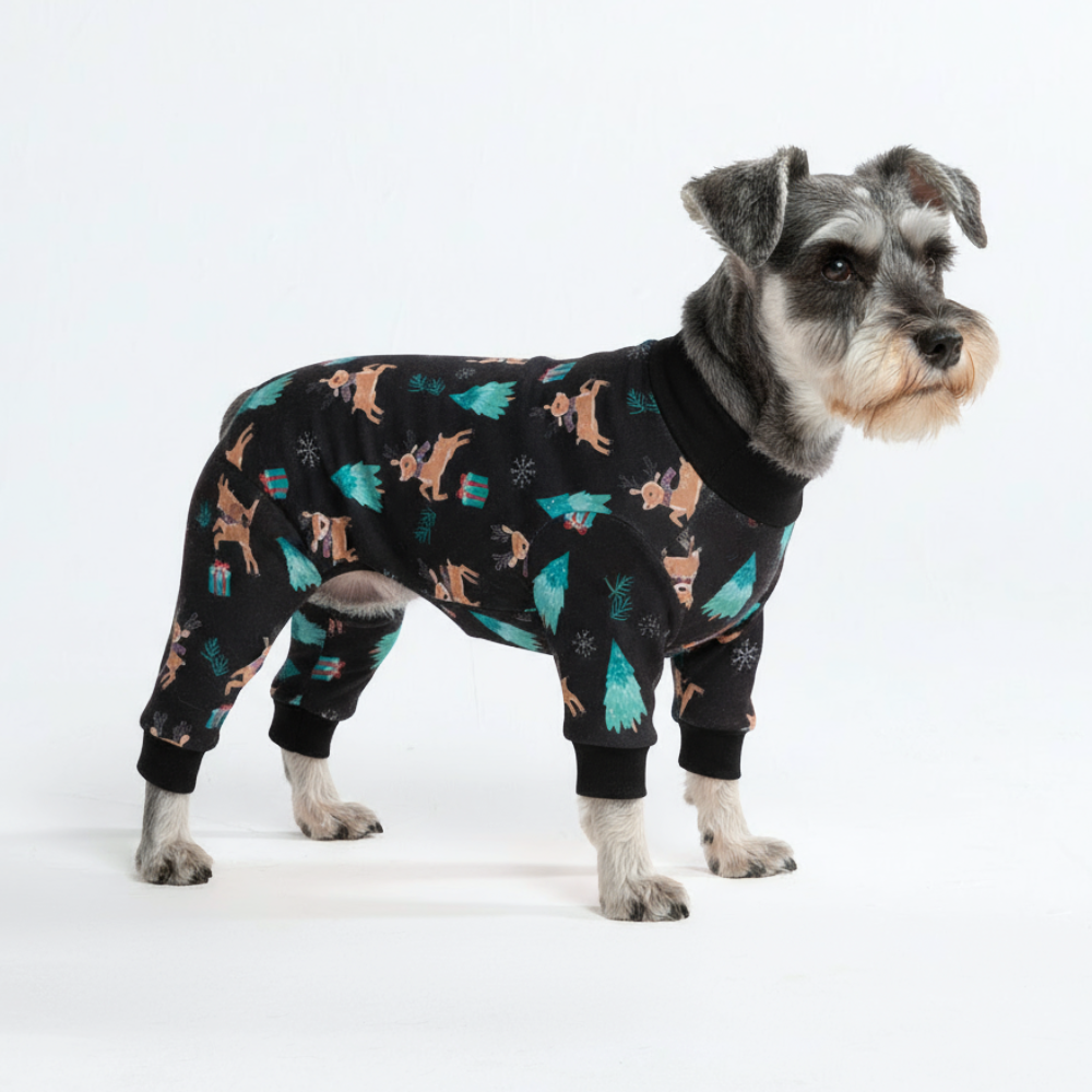 Dog Christmas Pajama - Reindeers - Image 3