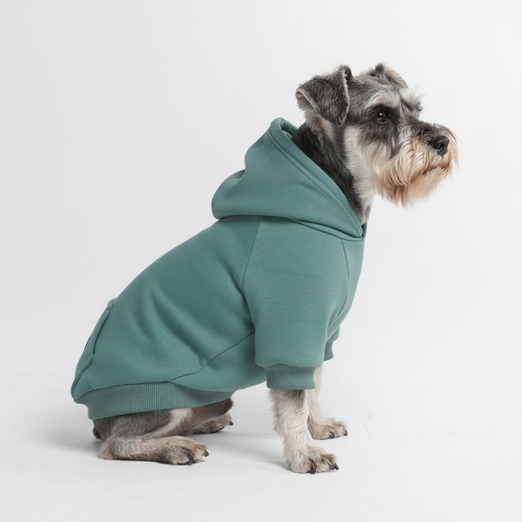 Essential Dog Hoodie - Teal - Image 3