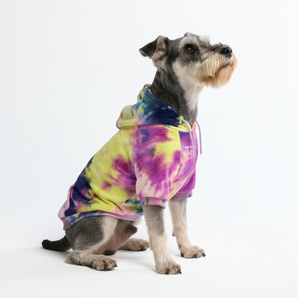 Velvet Dog Hoodie - Berry Lemonade - Image 3
