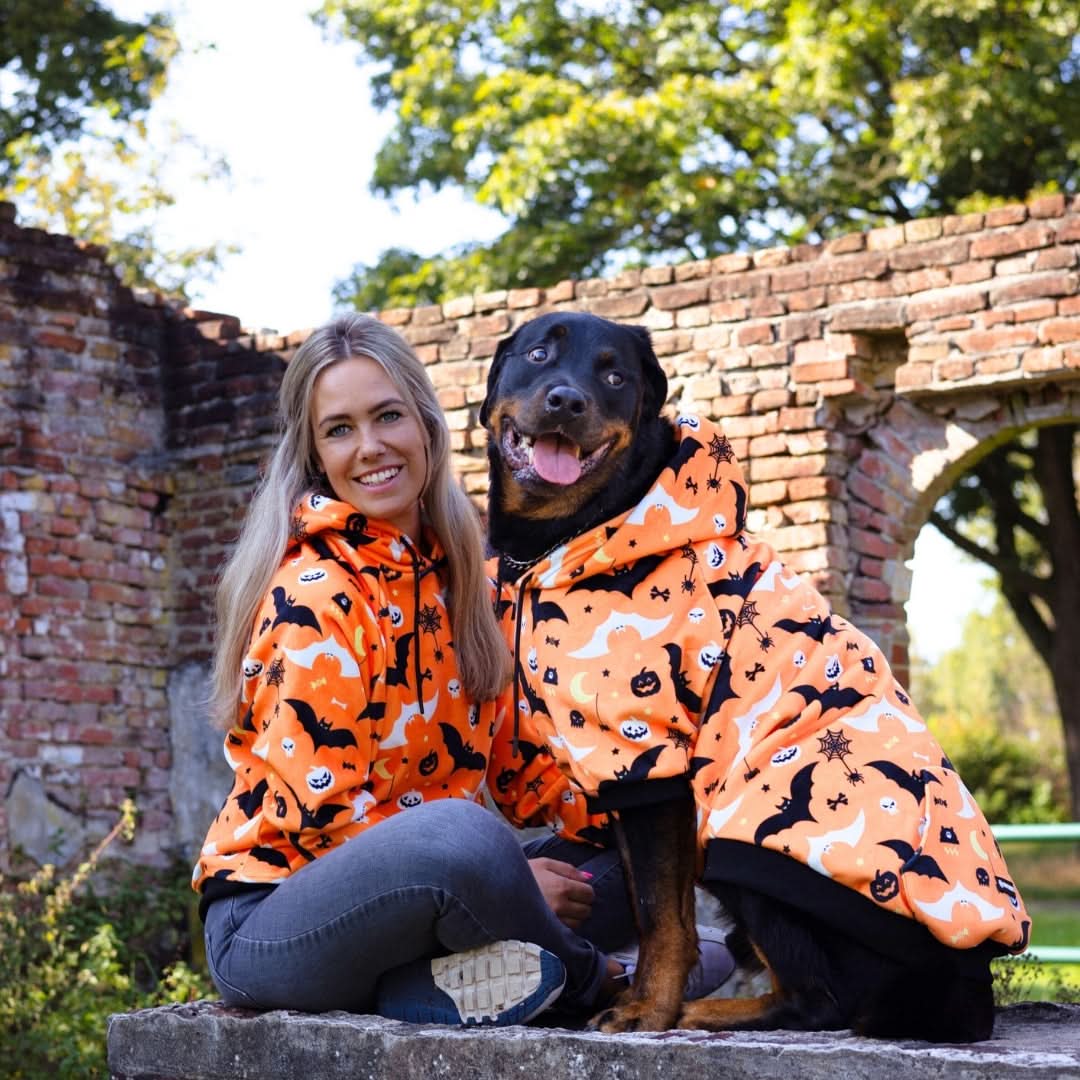 Halloween Dog Hoodie - Orange - Image 12