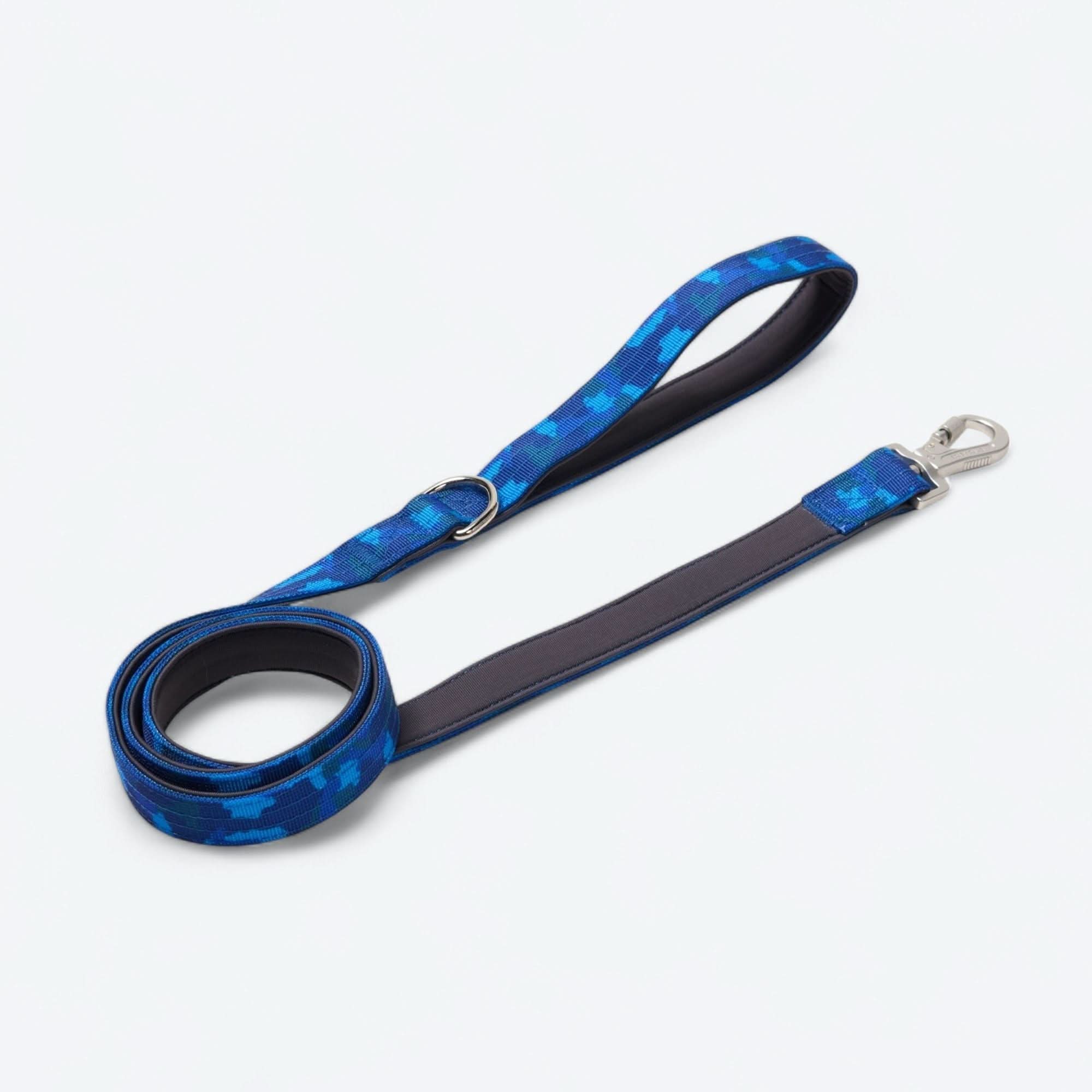 Leash and Poop Bag Holder Set - Blue Camo - Image 4