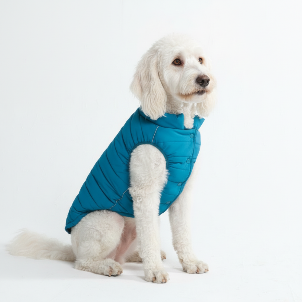 WarmShield Water-Resistant Jacket - Teal - Image 4