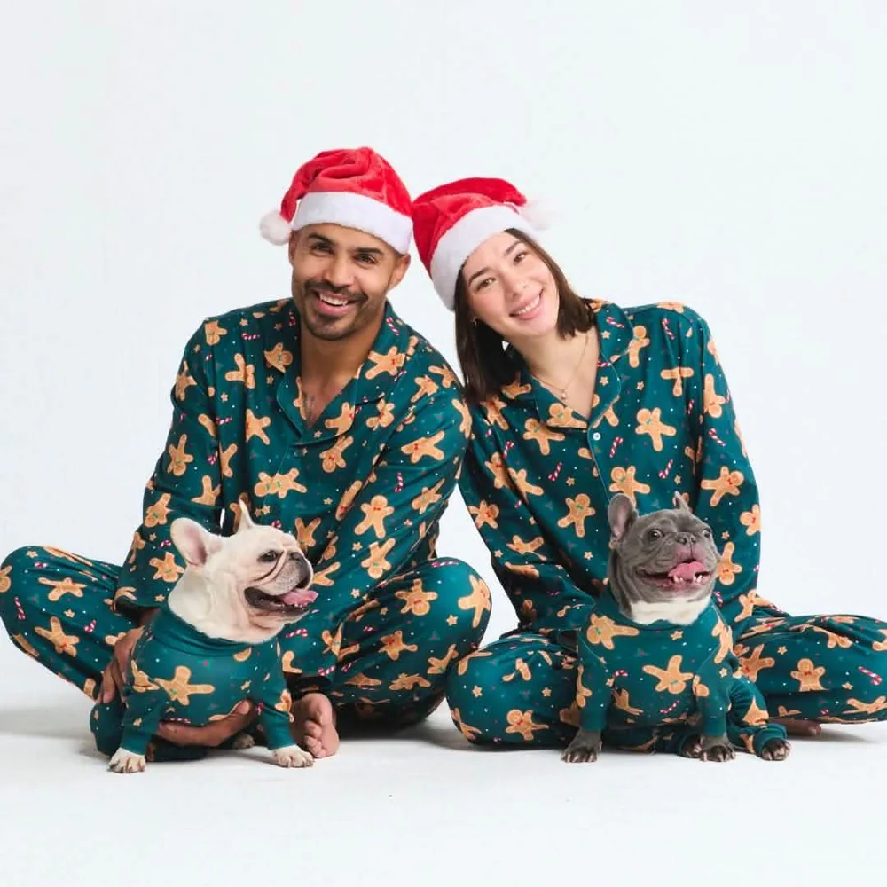 Dog Christmas Pajama - Gingerbread Man - Image 11