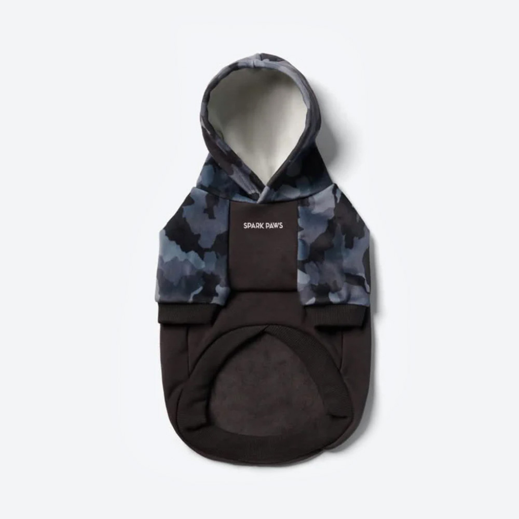 Grey Camo Dog Hoodie - Image 7