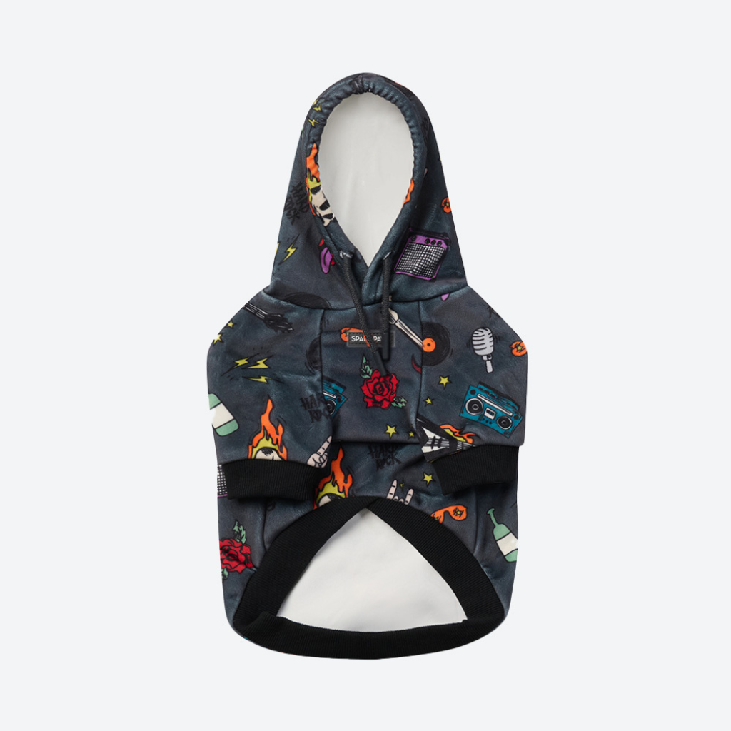 Rock and Roll Dog Hoodie - Image 11