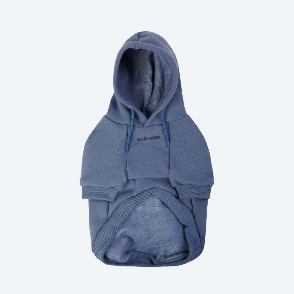 Essential Dog Hoodie - Slate Blue - Image 9