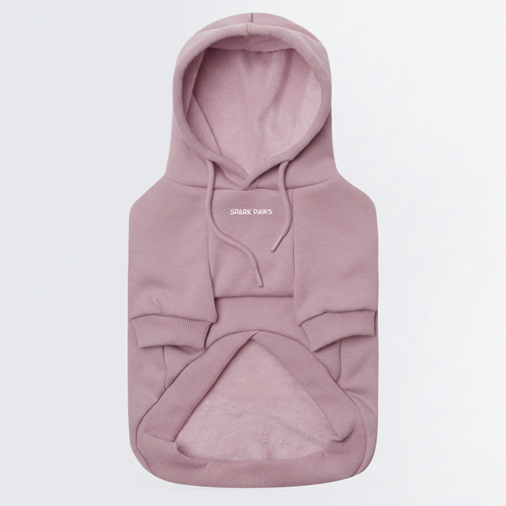 Essential Dog Hoodie - Purple Taupe - Image 7