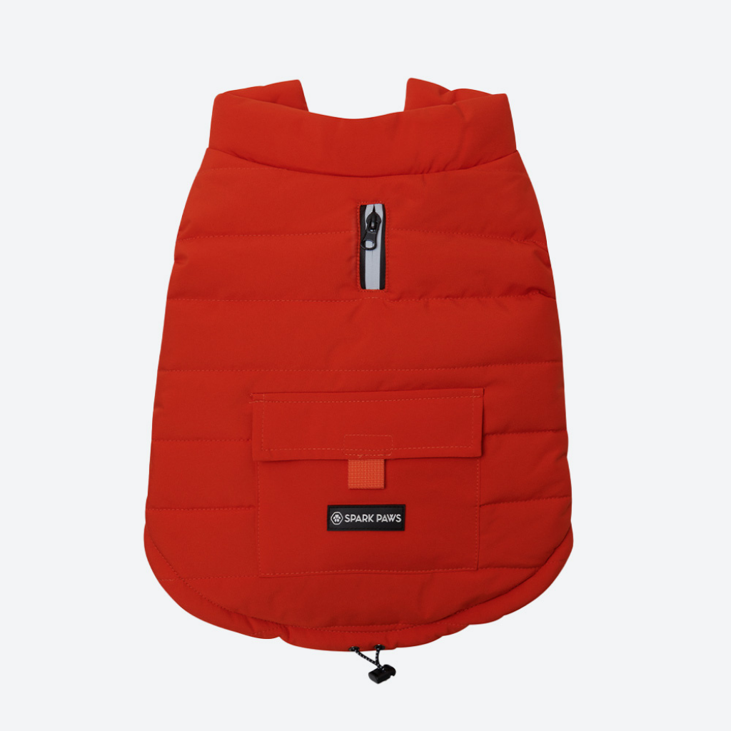 WarmShield Water-Resistant Jacket - Red - Image 7