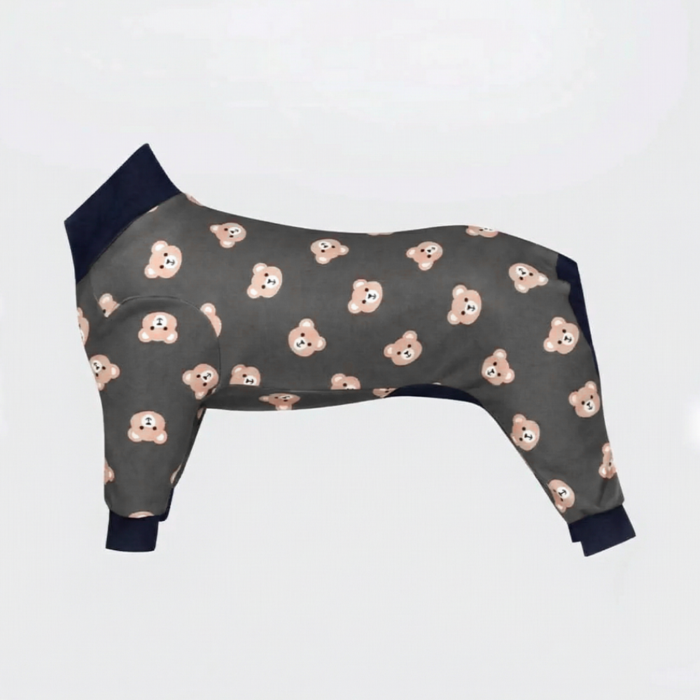 Dog Pajama - Bear Black - Image 7