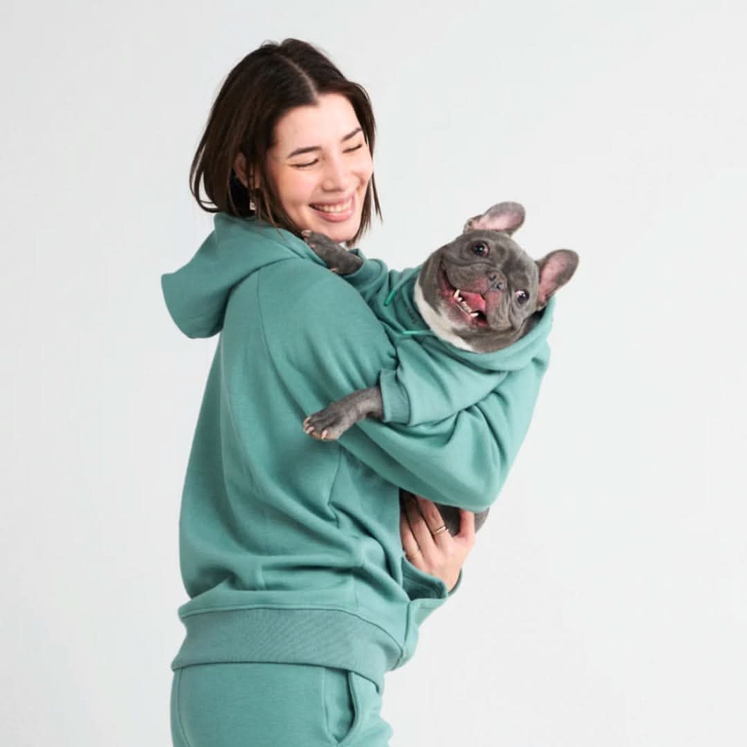 Essential Human Hoodie - Teal - Image 3