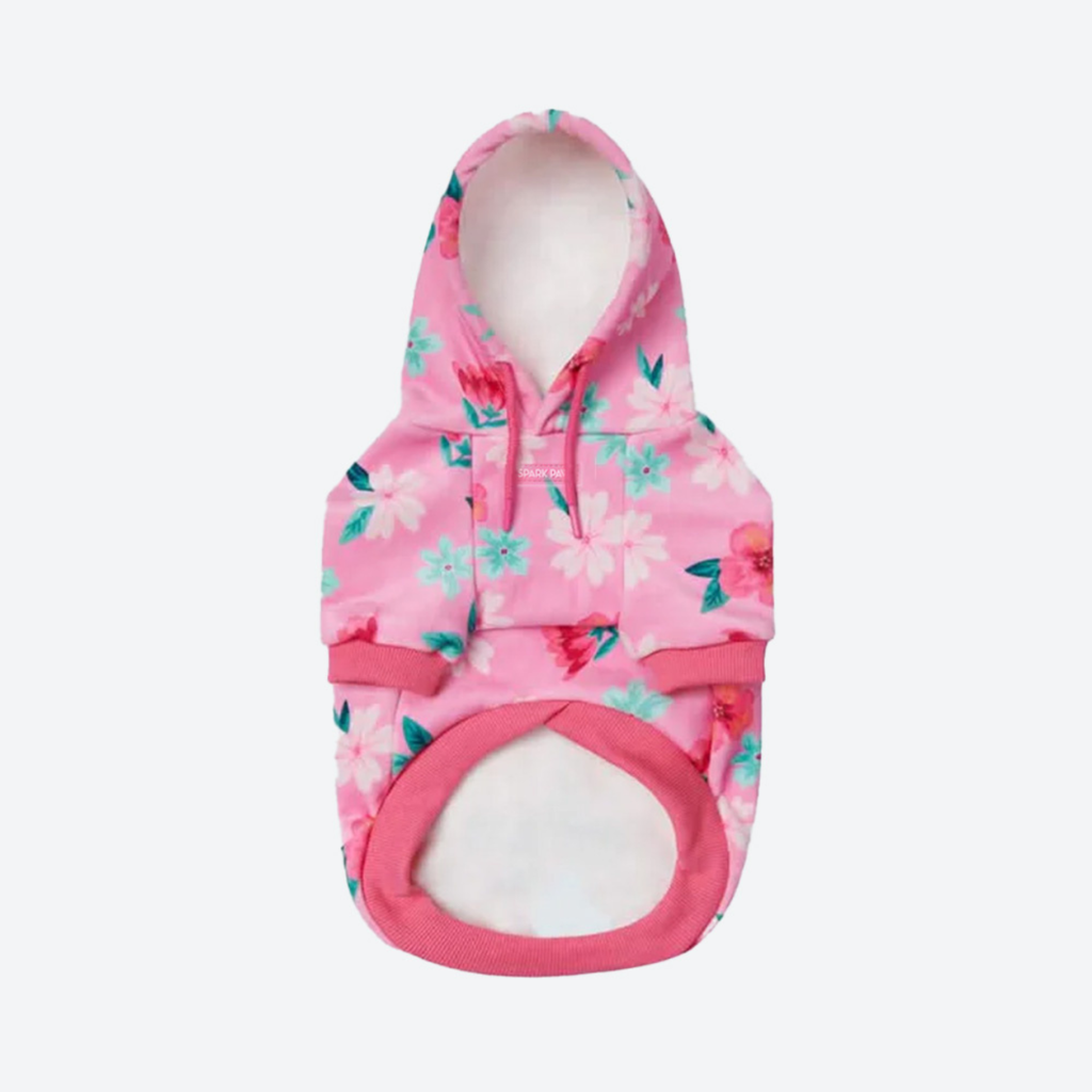 Blossom Dog Hoodie - Pink - Image 9