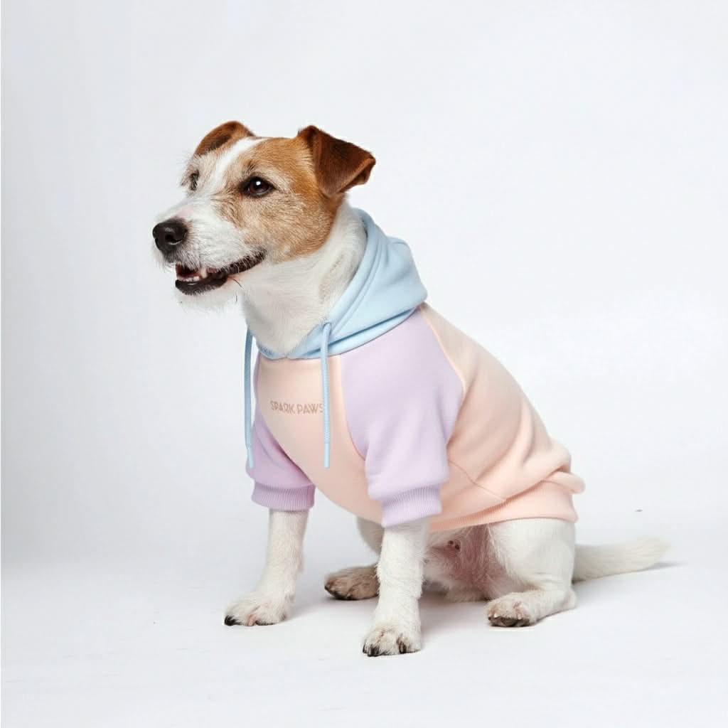Cotton Candy Dog Hoodie - Image 4