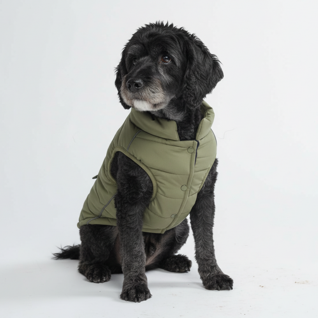 WarmShield Water-Resistant Jacket - Olive - Image 5