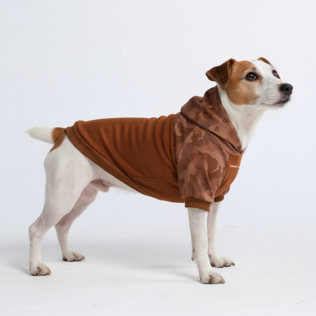Desert Camo Dog Hoodie - Image 4