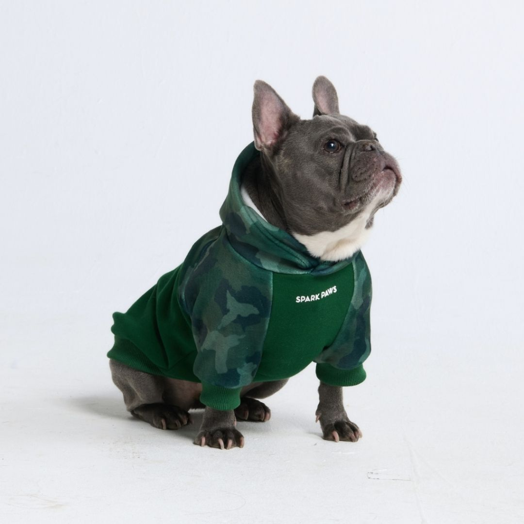 Forest Camo Dog Hoodie - Image 4