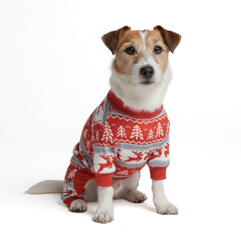 Dog Christmas Pajama - Winter Wonderland - Image 3
